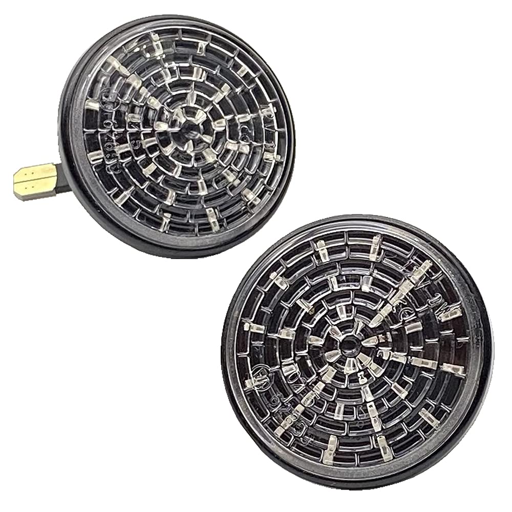 LED Side Marker Kits with Clear Flashing and Protection for Toyota Roadster Eunos Roadster and Roadster R-Field Lenses, Type, Built-in Hyper-Flash