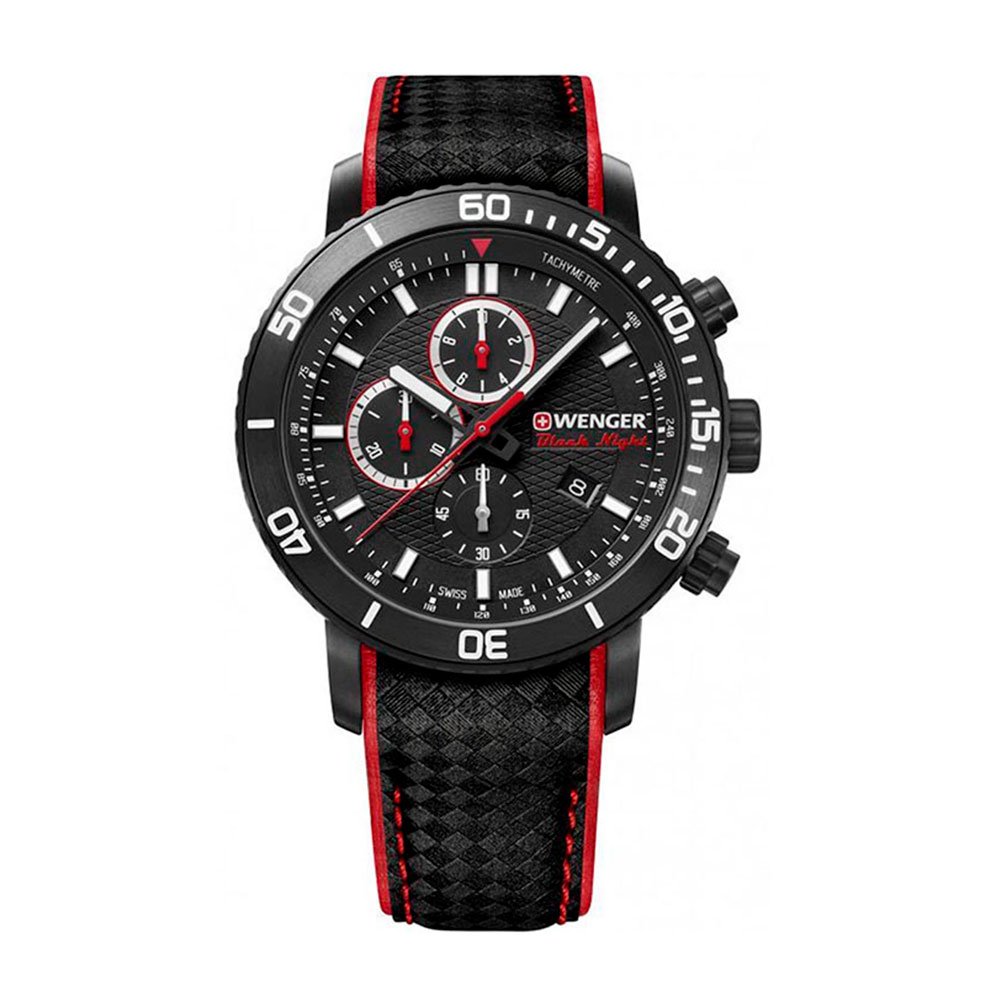 Мужские часы WENGER Roadster Black Night Chrono 01.1843.109